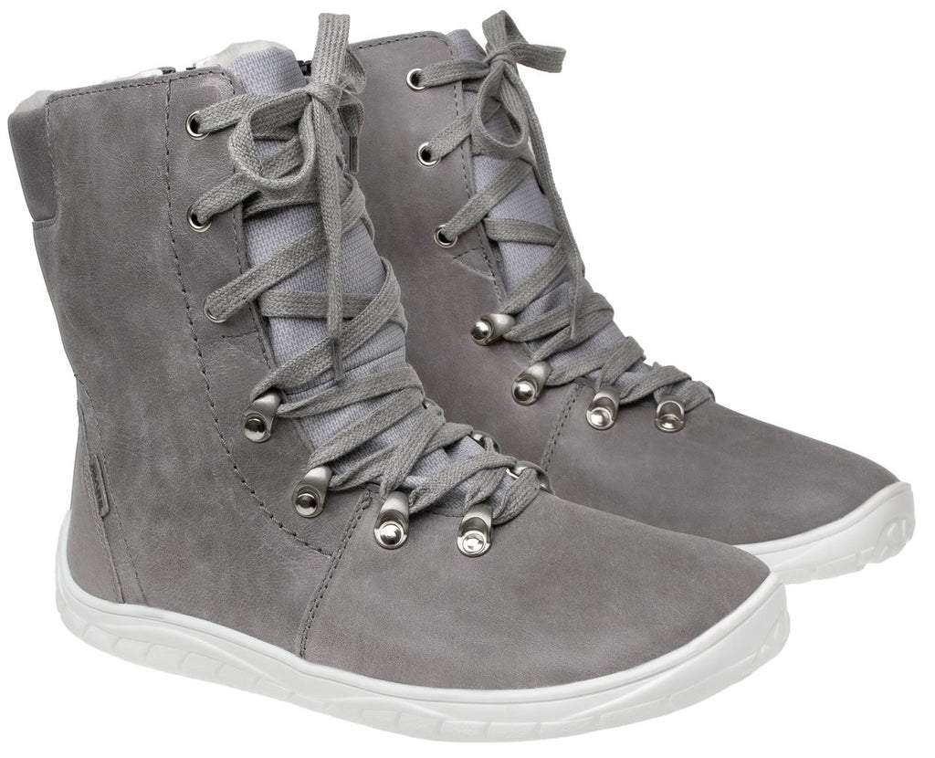 Fare Bare - Winter Black - Botas descalças impermeáveis com forro de inverno