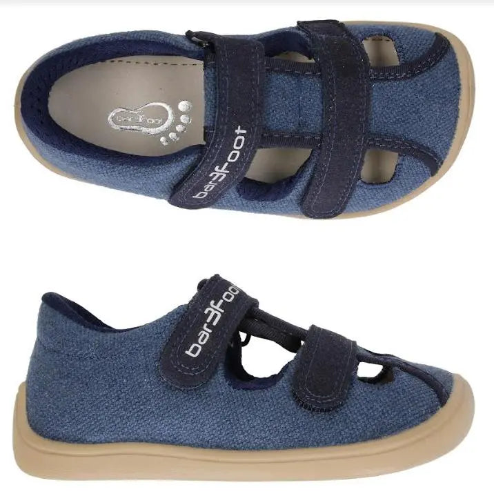 Bar3foot - Elf Sandal 3BE25/V8R - Sandalias barefoot infantiles azul