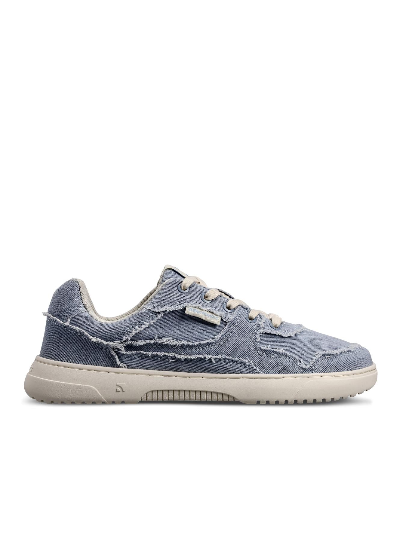 Barebarics - Zing Denim Light Blue - Zapatillas barefoot unisex azules de tela vaquera