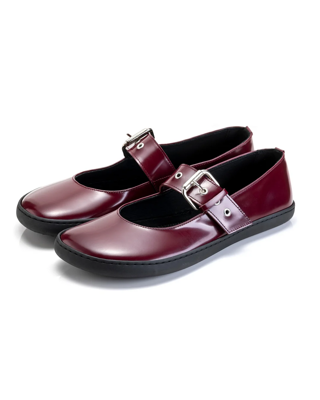 Shapen - Mary Jane Coco Bordeaux - Bailarinas barefoot