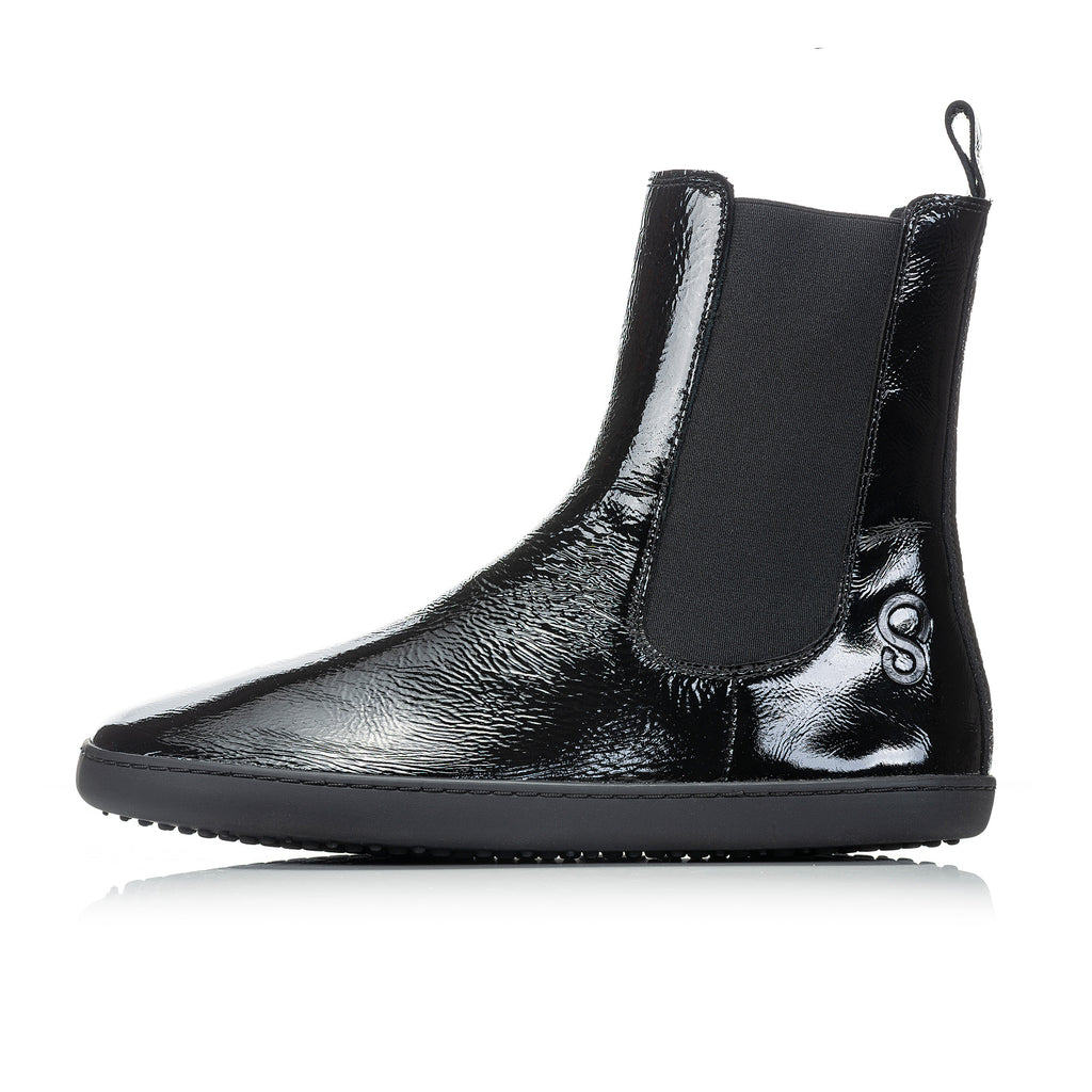 Shapen - Majesty Black - Botas chelsea barefoot
