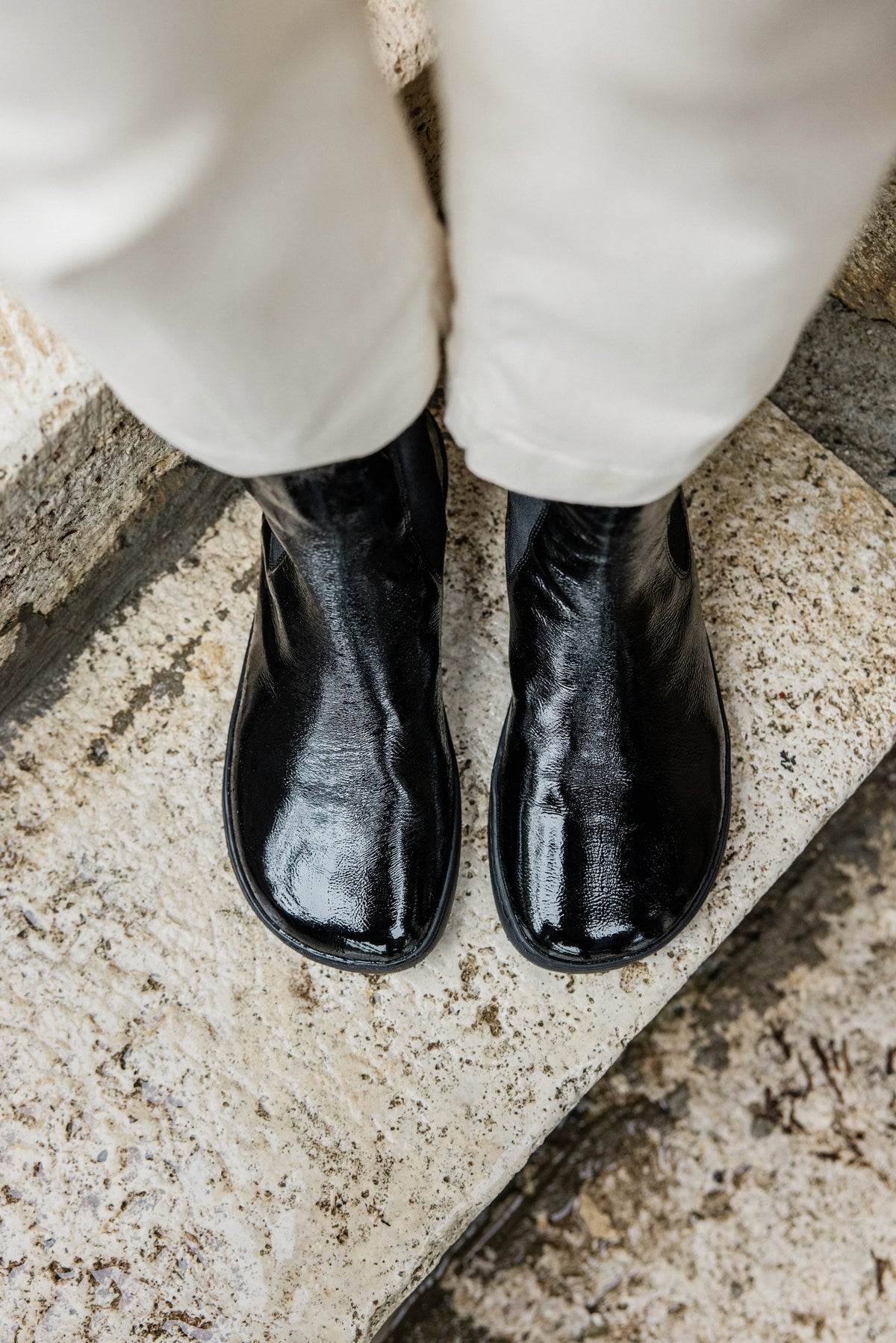 Shapen - Majesty Black - Botas chelsea barefoot