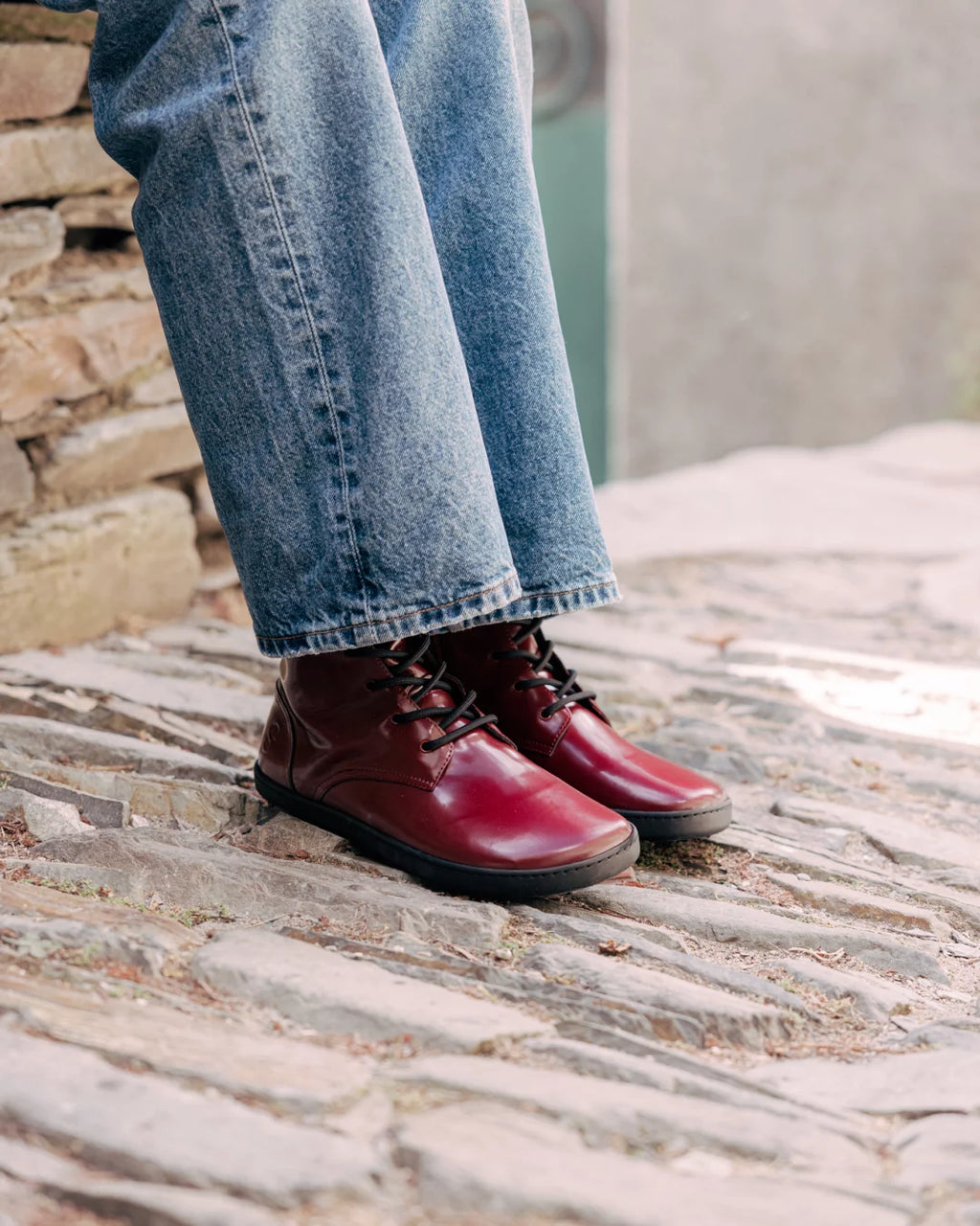 Shapen - Maverick Bordeaux - Botas de combate barefoot