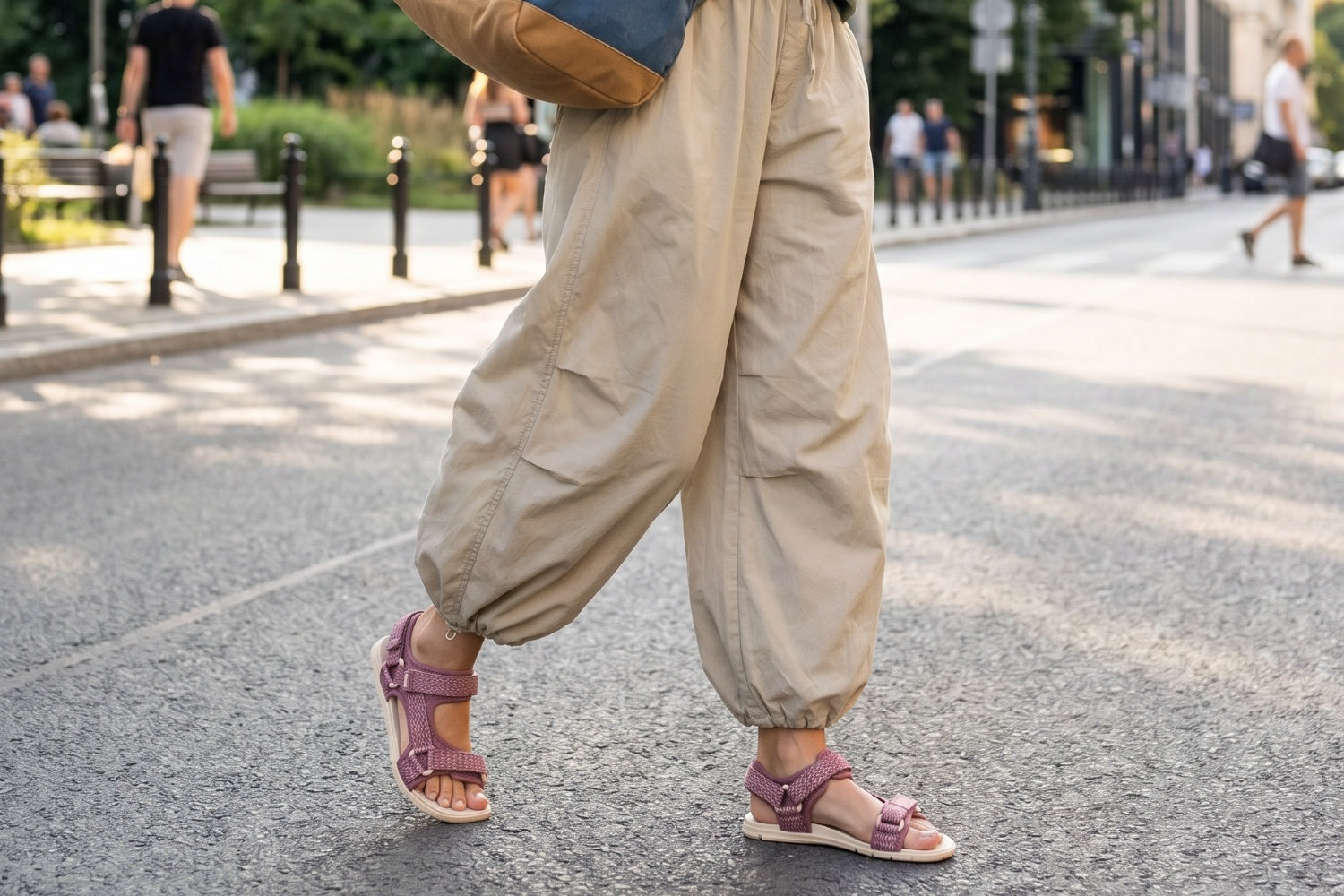 Barefoot sandalias Be Lenka Flow - Dusty Rose