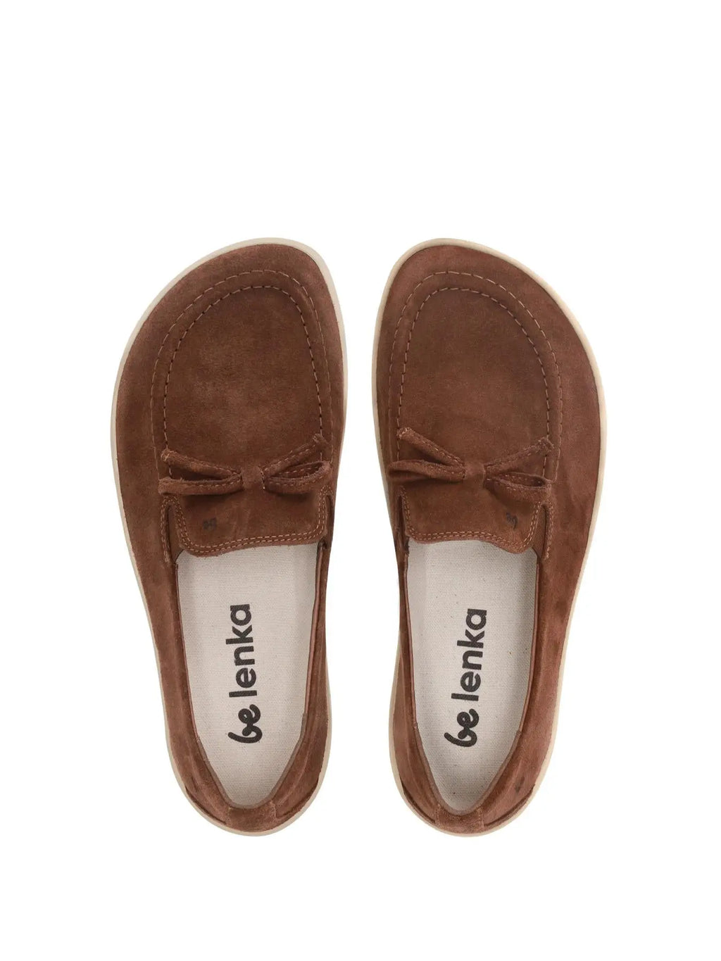 Be Lenka - Aphrodite Dark Brown - Mocasines barefoot para mujer marrones