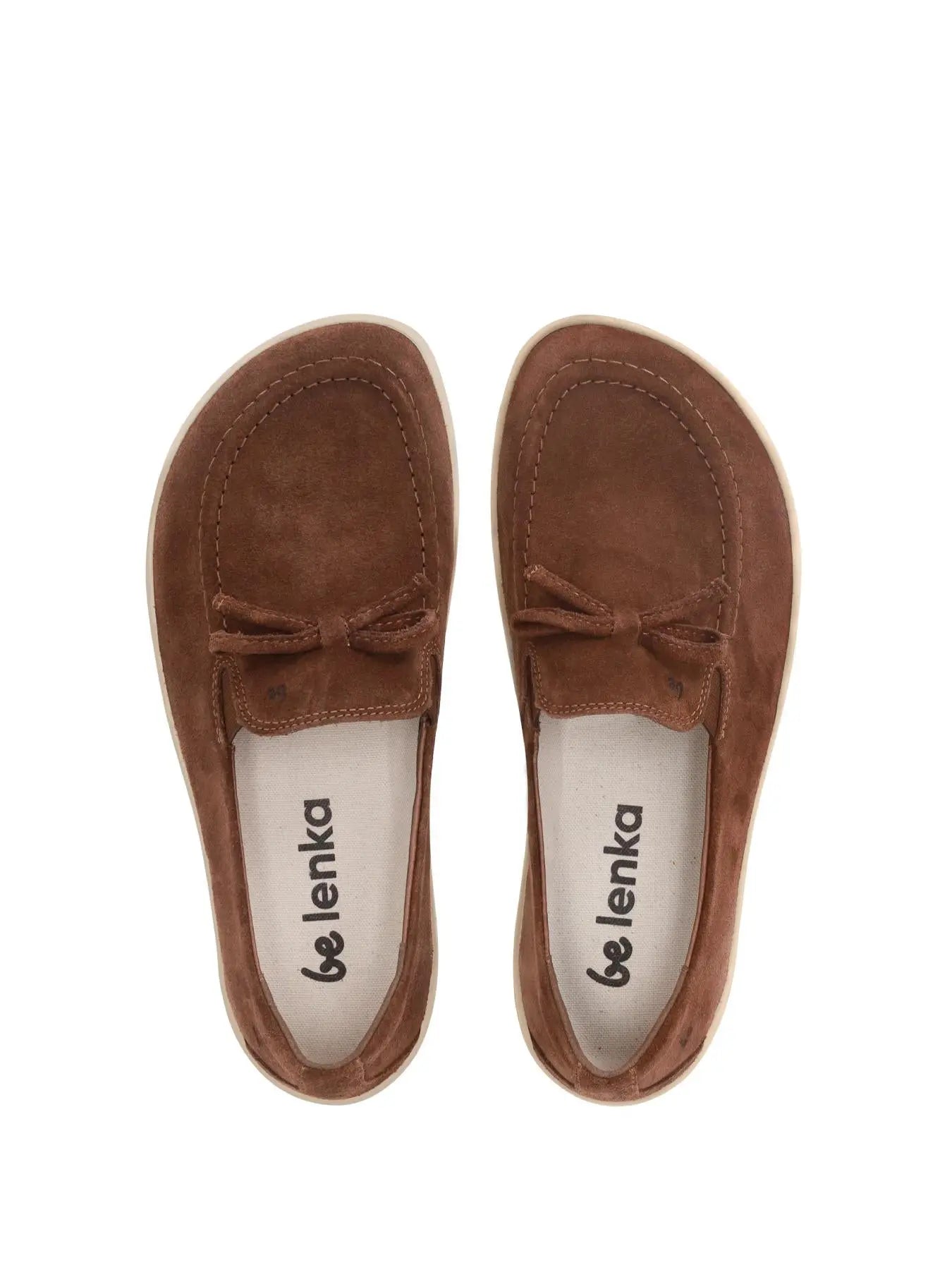 Be Lenka - Aphrodite Dark Brown - Mocasines barefoot para mujer marrones