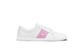 Be Lenka - Elite White & Pink - Zapatillas barefoot unisex blanco y rosa