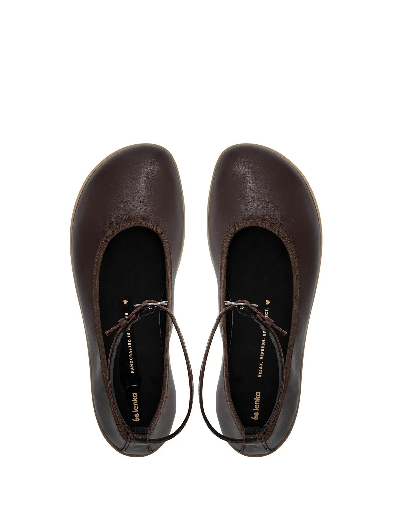 Be Lenka - Florence Dark Brown - Bailarinas barefoot