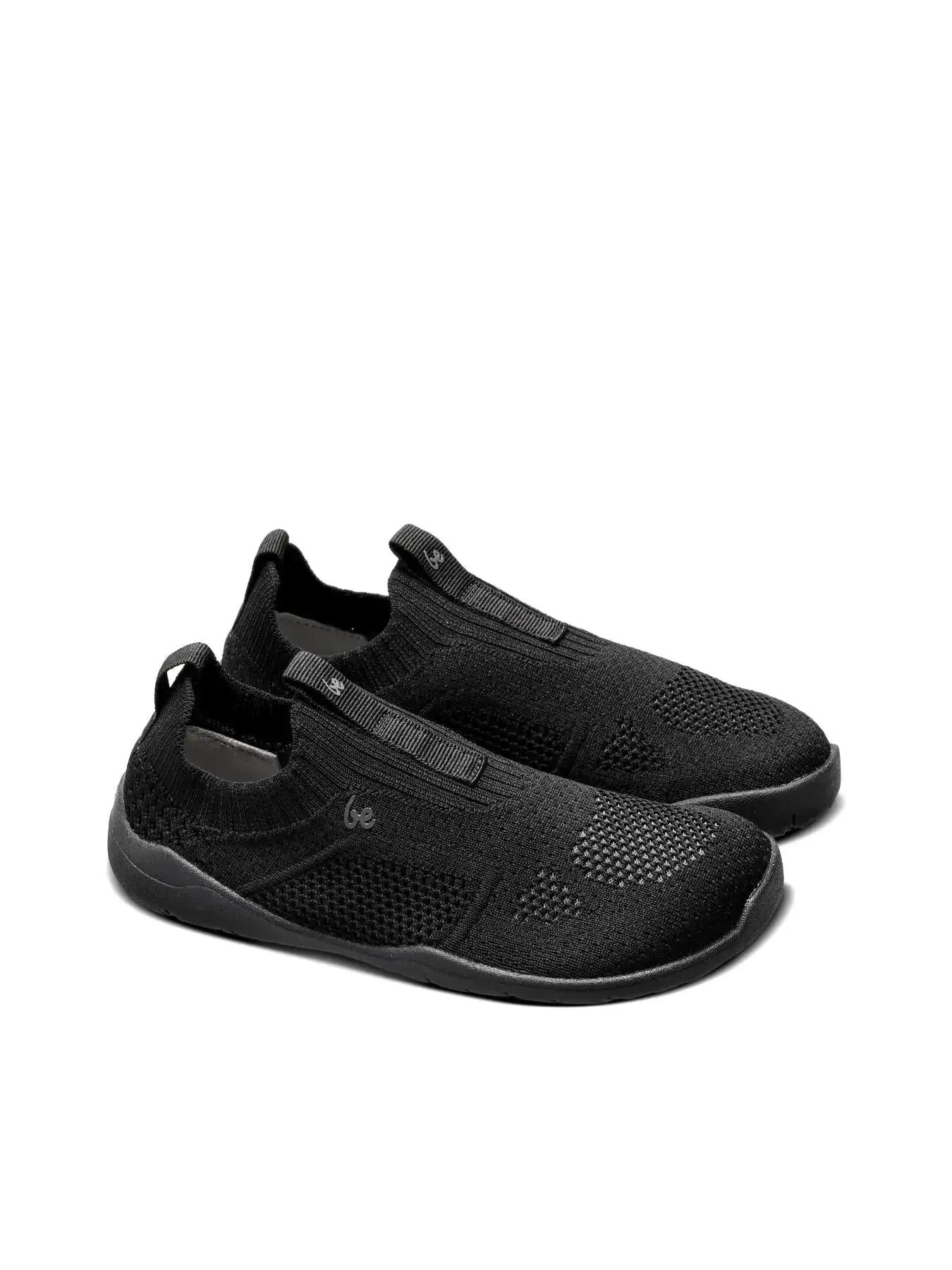 Be Lenka Kids - Luppo Tout Noir - Chaussures minimalistes à enfiler