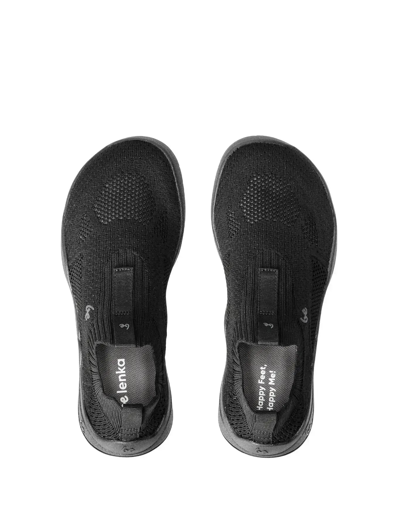 Be Lenka Kids - Luppo Junior All Black - Chaussures barefoot slip-on