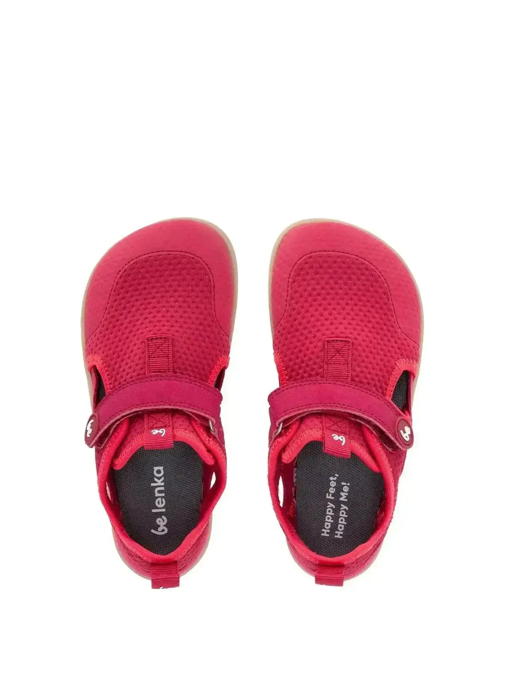 Be Lenka Kids - Zest Preschool Berry – Sandalias respetuosas primeros pasos fucsia