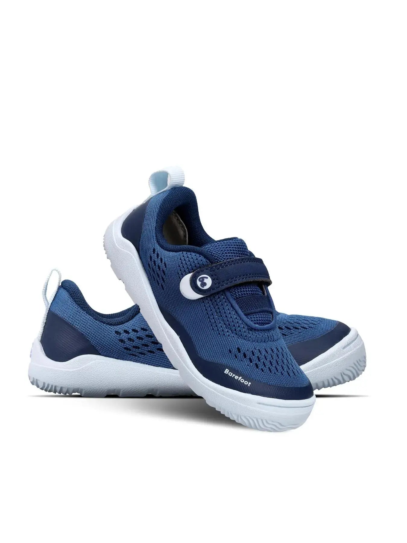 Be Lenka - Nubo Preschool Blue - Zapatillas barefoot respetuosas de primeros pasos azules
