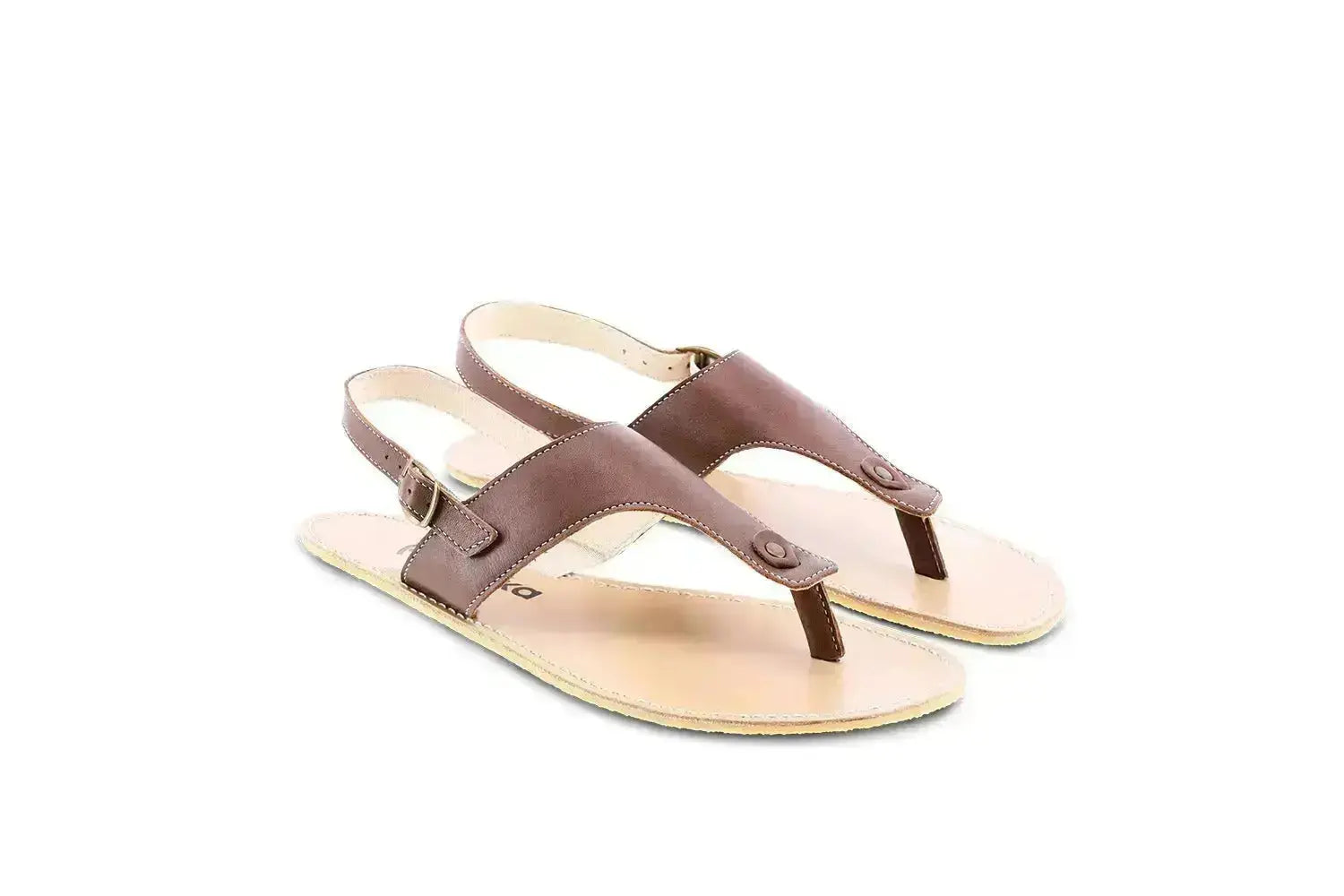 Be Lenka - Promenade Dark Brown - Sandalias barefoot marrones para mujer