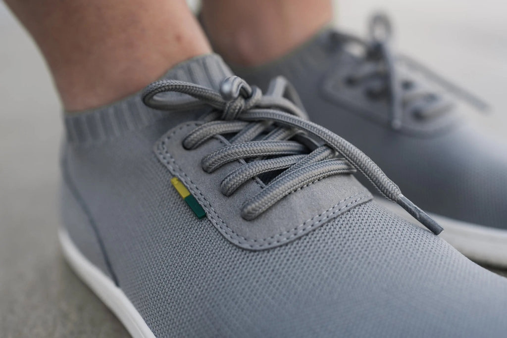 Be Lenka - Stride Grey & White - Zapatillas barefoot unisex grises talla 42