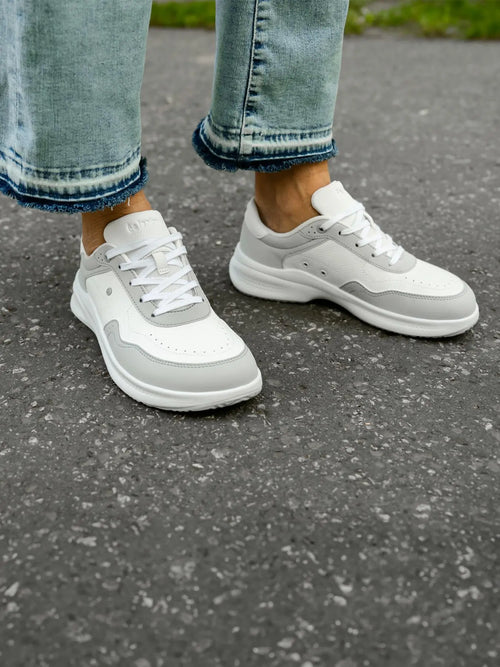 Be Lenka - Sydney Grey - Zapatillas barefoot de transición para mujer grises