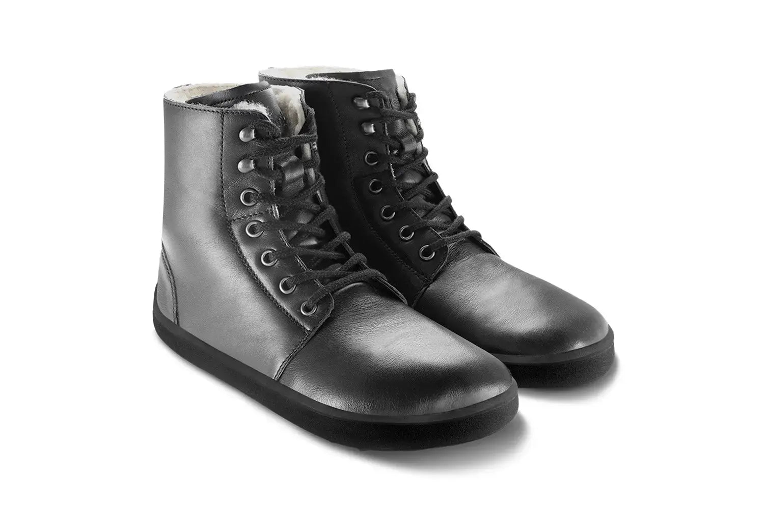 Be Lenka - Hiver 3.0 Noir - Bottines barefoot d'hiver