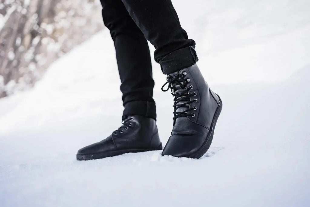 Be Lenka - Hiver 3.0 Noir - Bottines barefoot d'hiver