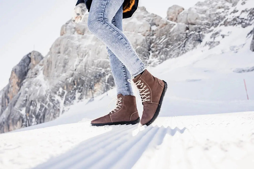 Be Lenka - Hiver 3.0 Chocolat - Bottines barefoot d'hiver
