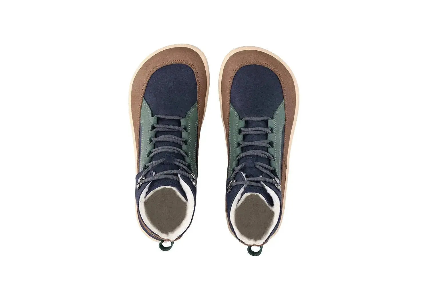 Be Lenka - York Marine, Marron et Beige - Bottines barefoot T47