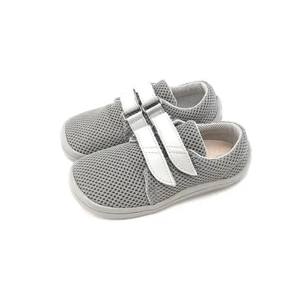 Beda - BF 0001/ST/W Alex - Zapatillas Barefoot infantiles grises