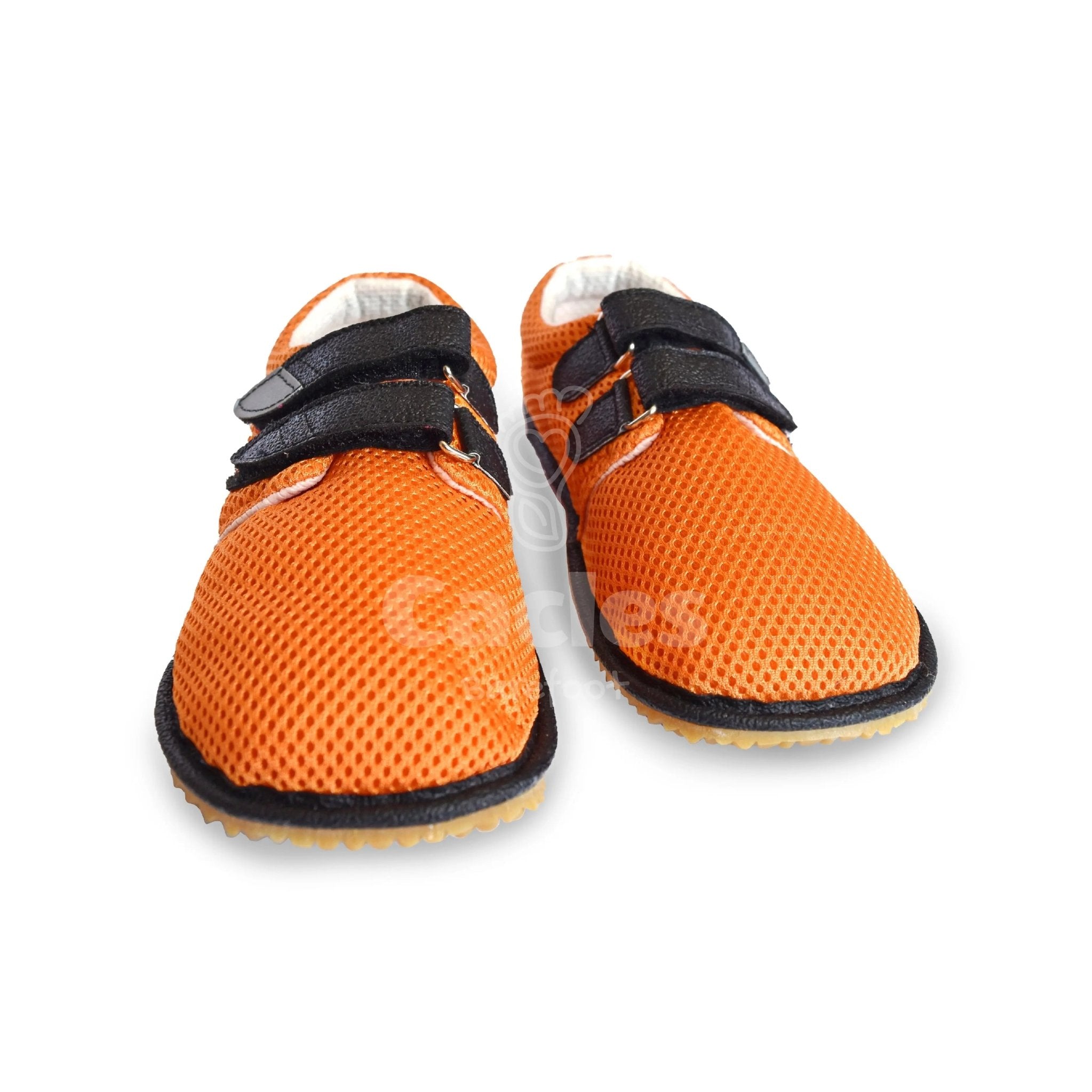Beda - BF 060020/ST/W Orange - Zapatillas barefoot infantiles de verano naranja