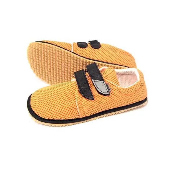 Beda - BF 060020/ST/W Orange - Zapatillas barefoot infantiles de verano naranja