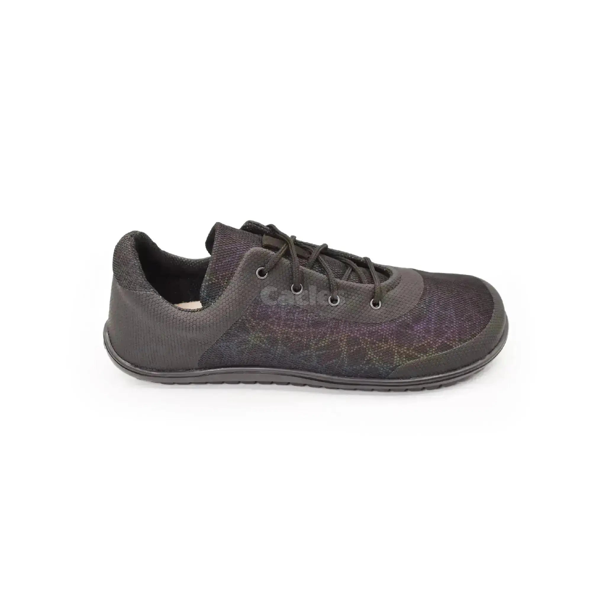 Beda - BF0002/SK daisy - Zapatillas Barefoot Veganas de Adulto Negras