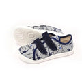 Beda - BFN 170040/TEX/W Aeroplane - Lonetas Barefoot infantiles grises de aviones