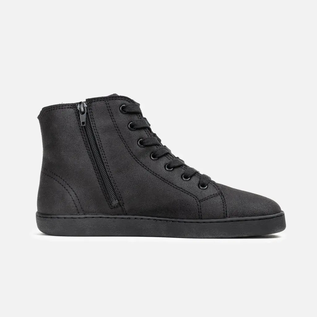 Bohempia - Alex Onyx - Botines barefoot con forro invernal