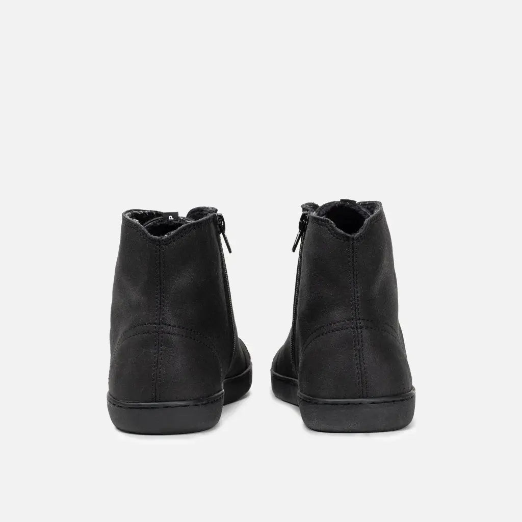 Bohempia - Alex Onyx - Botines barefoot con forro invernal