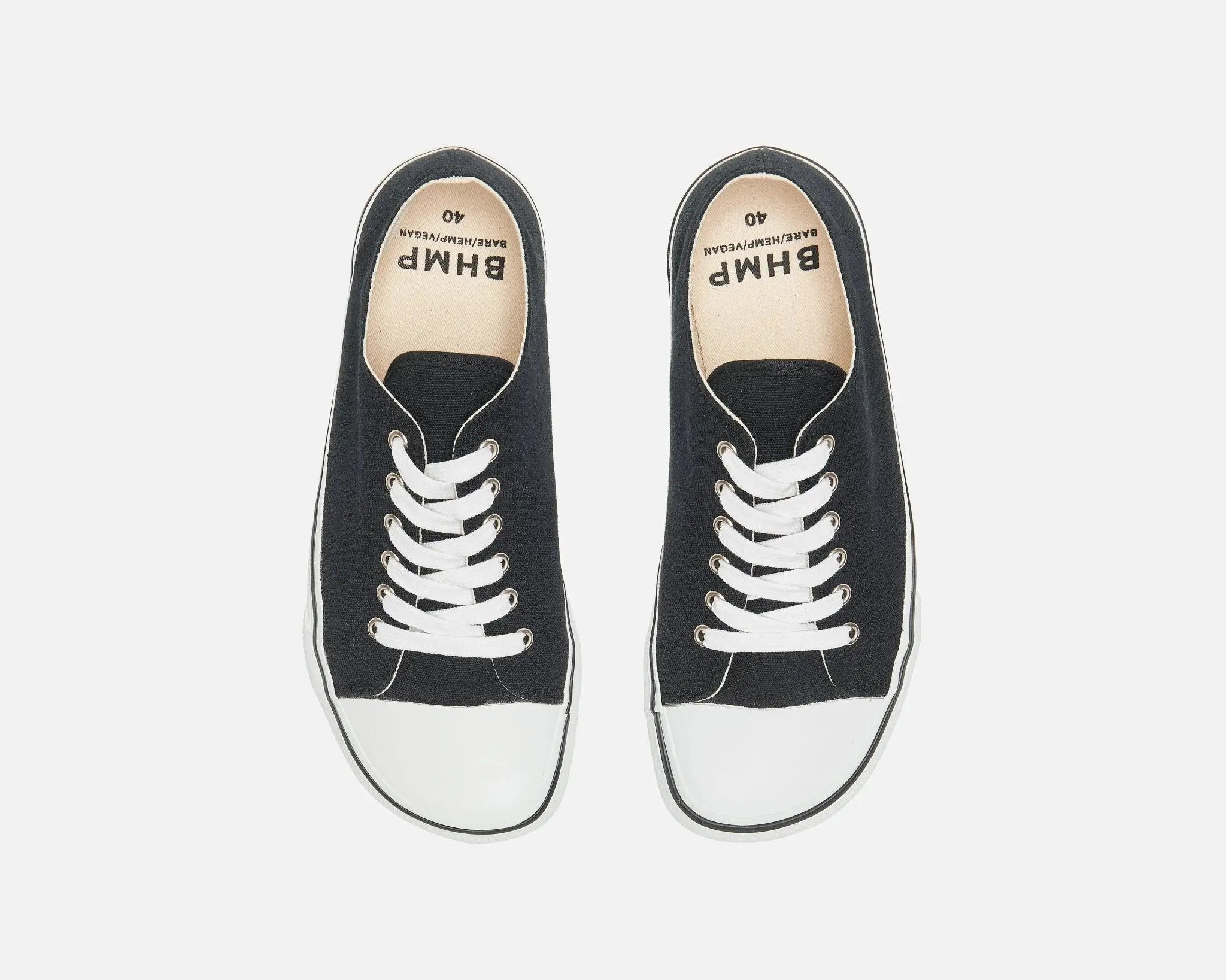 Bohempia - Herlik Black & White - Deportivas barefoot negras