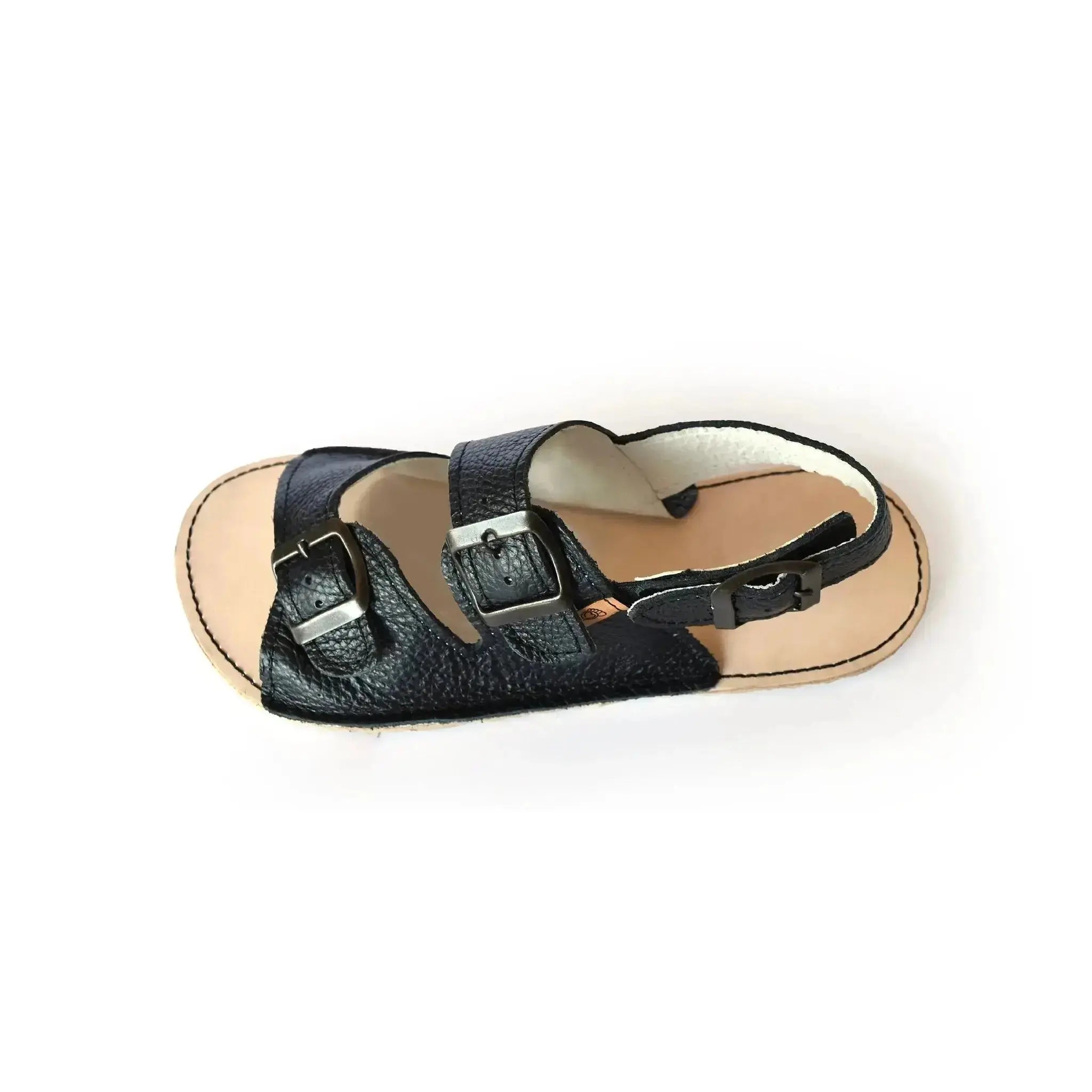 Cacles Barefoot - Cobá Black - Sandalias minimalistas negras para mujer