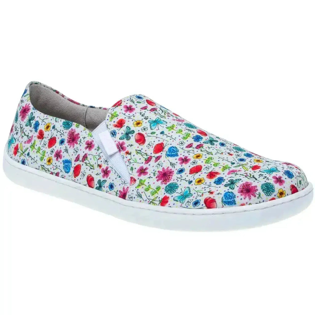 Fare Bare - Slip-On Flowers B5762452 - zapatillas sin cordones barefoot con estampado de flores para mujer
