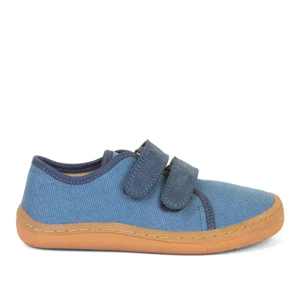 Froddo Barefoot - Barefoot Canvas Denim - Lonetas respetuosas lisas azules infantiles