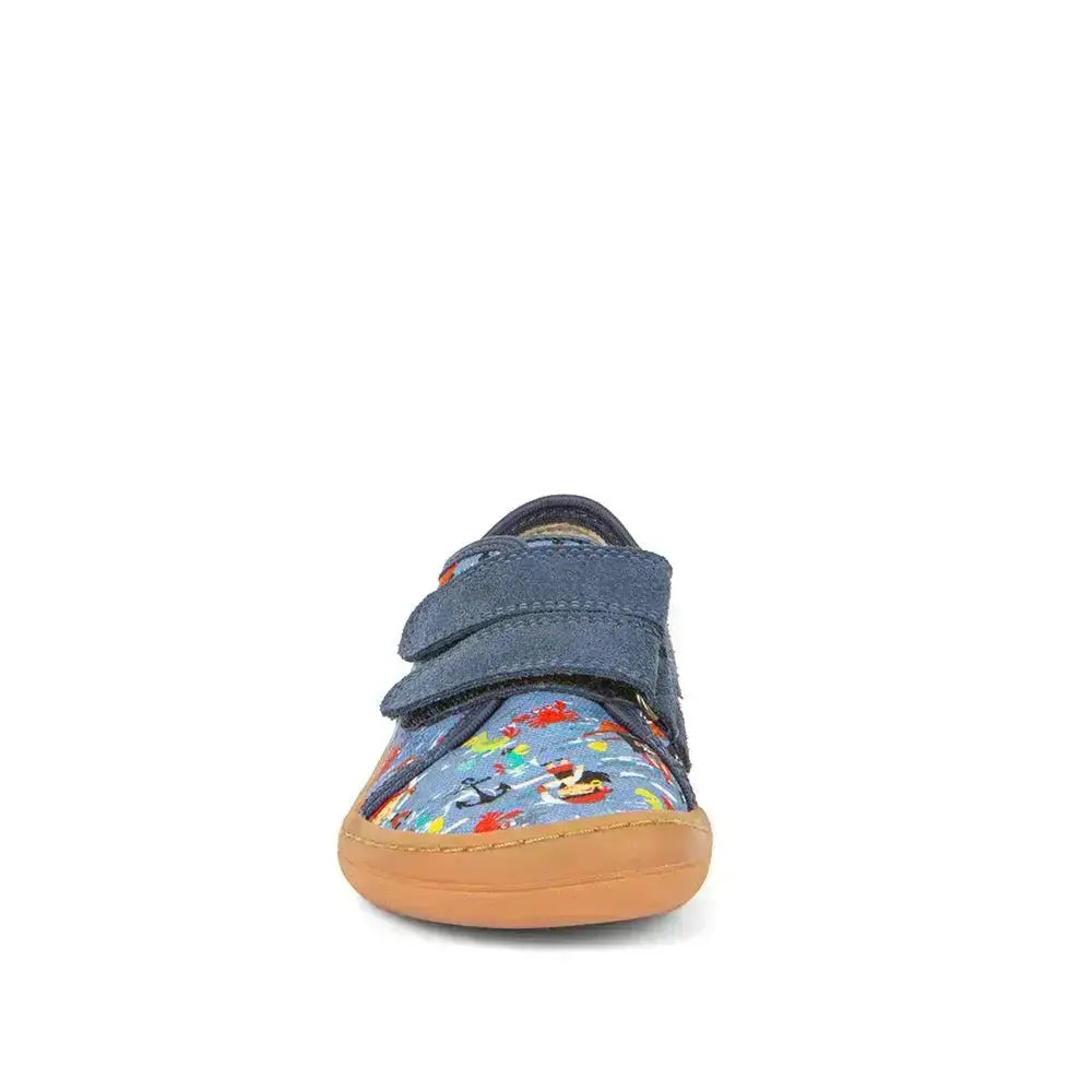 Froddo Barefoot - Barefoot Canvas Pirates - Lonetas respetuosas infantiles con estampado de piratas