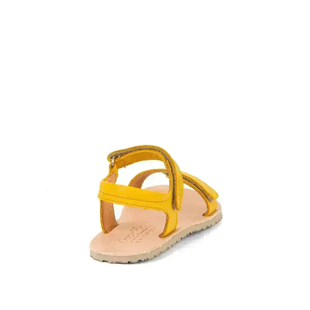 Froddo Barefoot - Flexy Lia Yellow - Sandalias respetuosas amarillas para niña y mujer