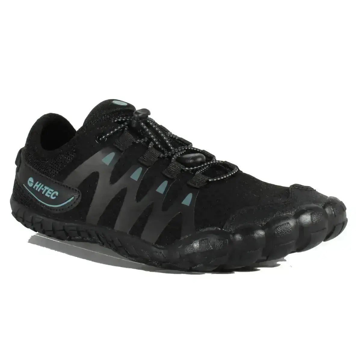 HI-Tec - Abyss Homme Noir/Gris - chaussures barefoot légères pour trekking et outdoor