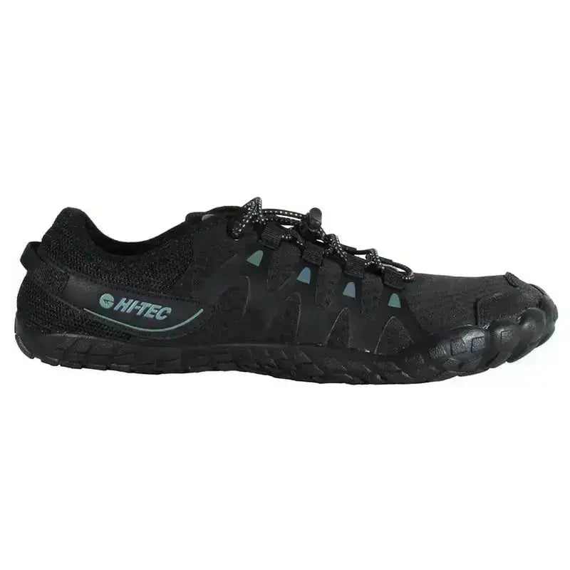 HI-Tec - Abyss Homme Noir/Gris - chaussures barefoot légères pour trekking et outdoor
