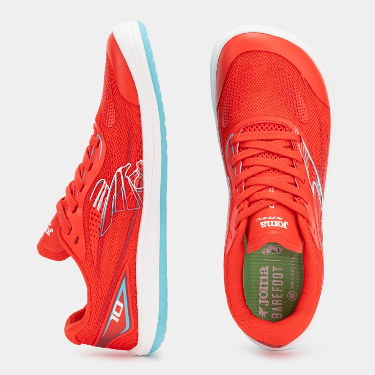 JOMA - Supercross Junior 2606 Rojo - Zapatillas barefoot de running para niños grandes