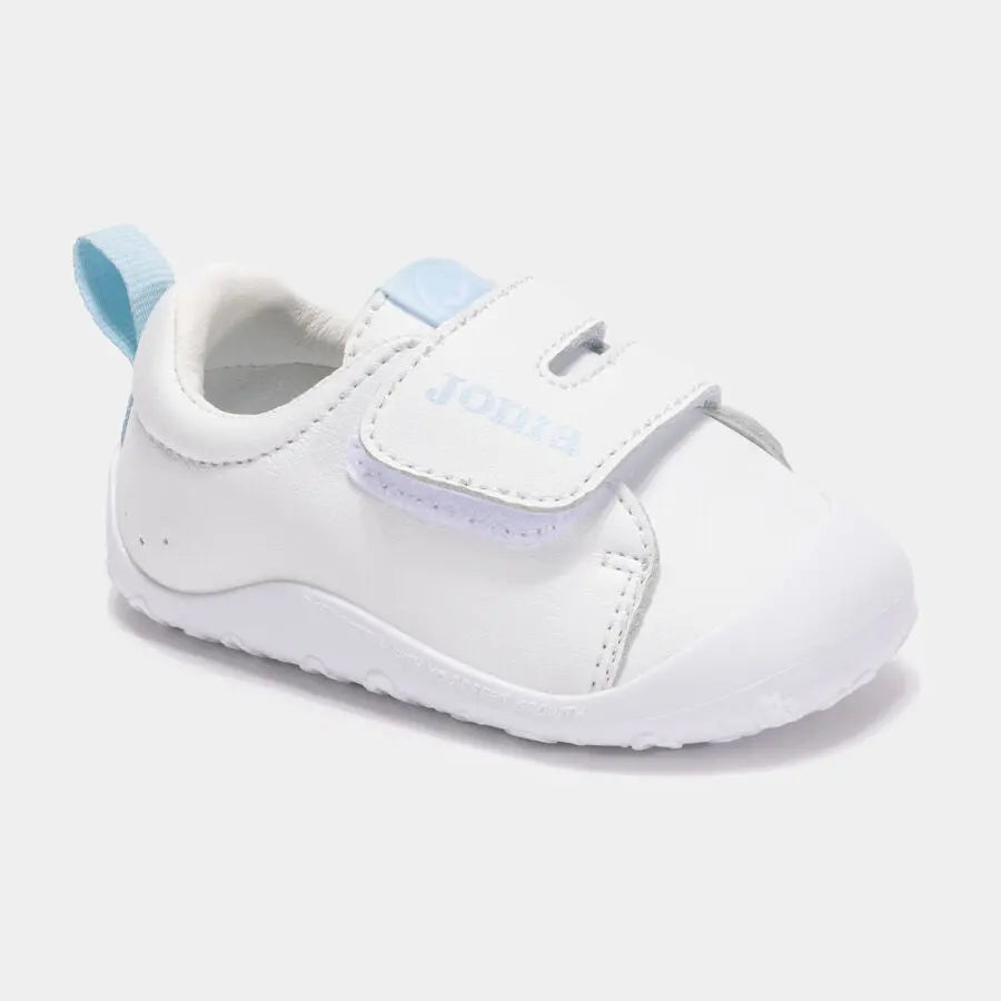 Joma - Teddy Baby Blanco & Azul - Deportivas respetuosas de primeros pasos azules