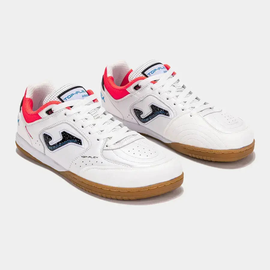 JOMA Top Flex Foot Shape 2502 Blanco Indoor - Zapatillas barefoot para fútbol sala