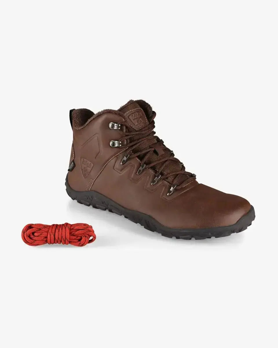 Kilpi Bare High WP-U Brown - Botas Barefoot para Senderismo Impermeables
