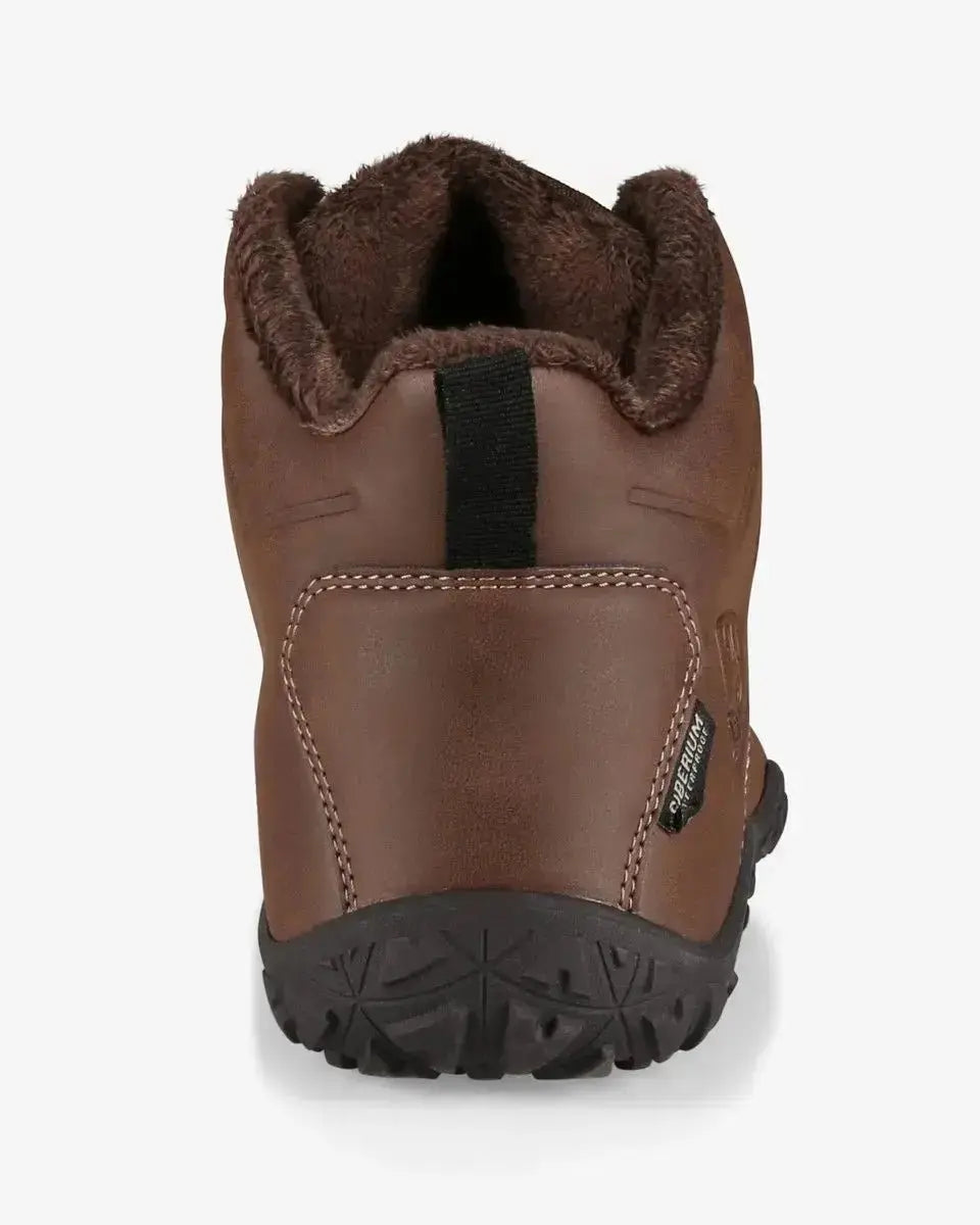 Kilpi Bare High WP-U Brown - Botas Barefoot para Senderismo Impermeables
