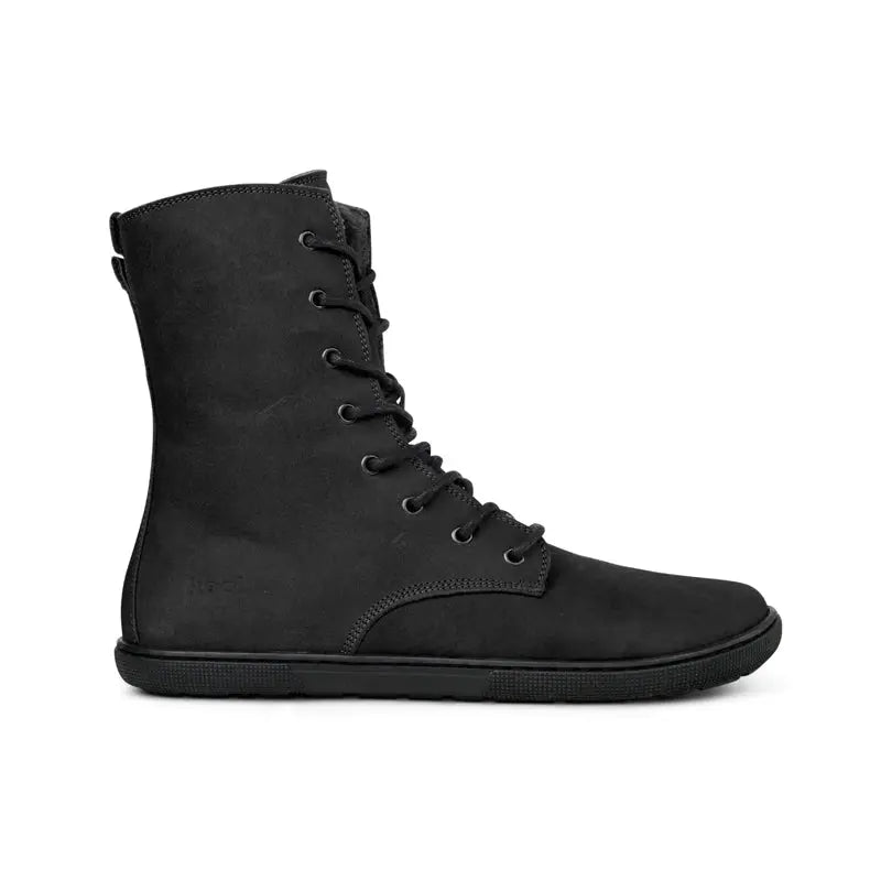 Koel - Faro Laine d'agneau Noir - Bottes barefoot chaudes