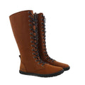 Koel - Flora Lambswool Chocolate - Bottes hautes barefoot chaudes