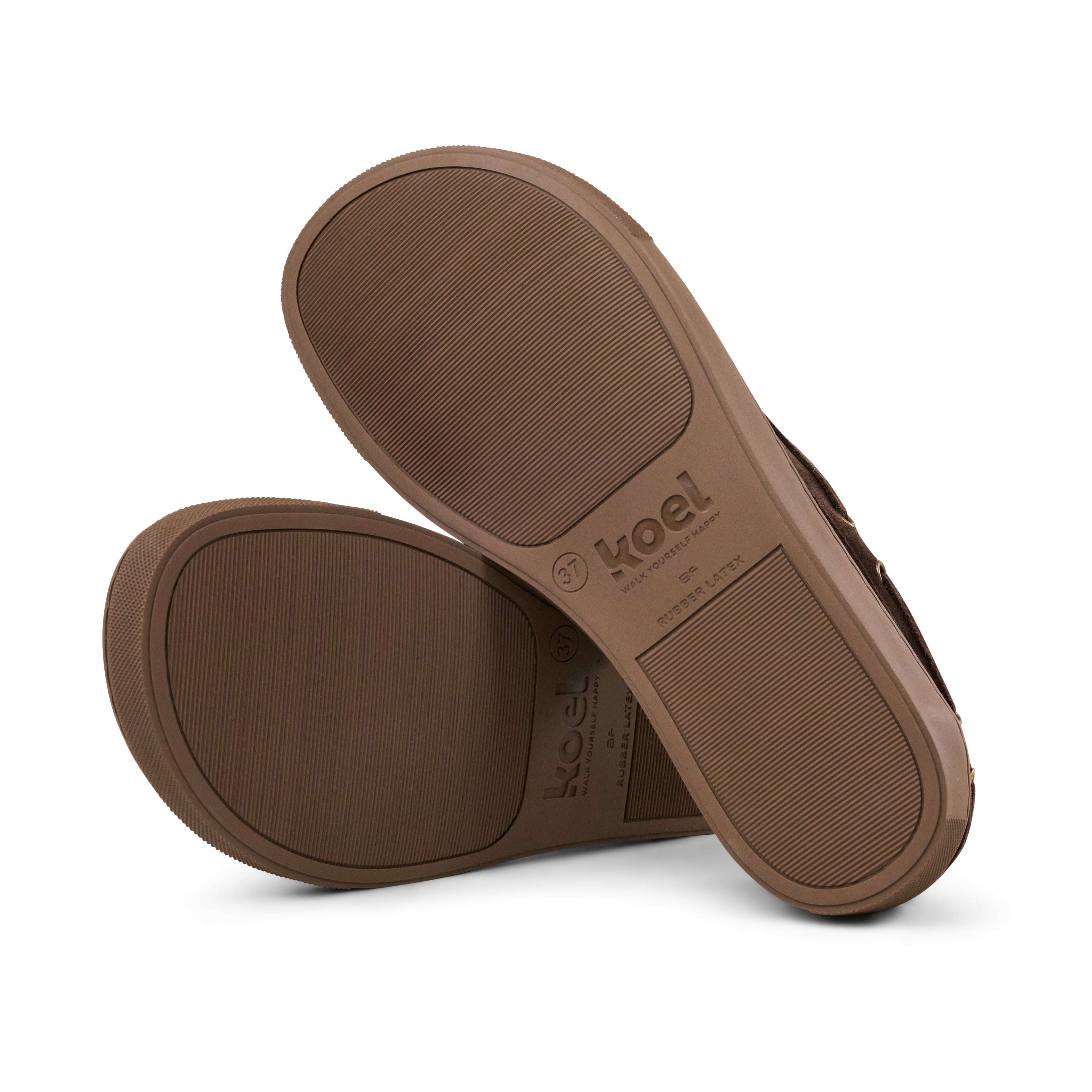 Koel Hivera Daim Marron - Mocassins Barefoot femme marron - Koel - Chaussures Barefoot Respectueuses Minimalistes