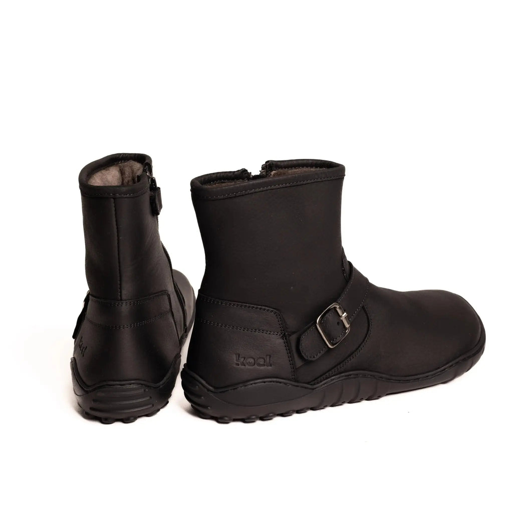 Koel - Lars Hydro Lambswool - Bottines barefoot motardes