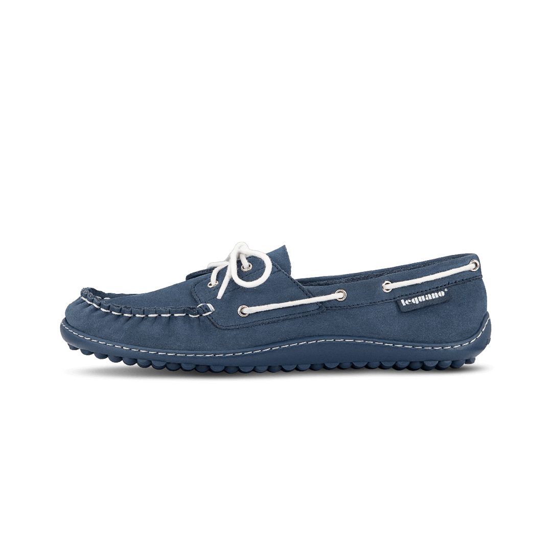 Leguano Moreccasin Blau - Náuticos Barefoot Unisex Azules