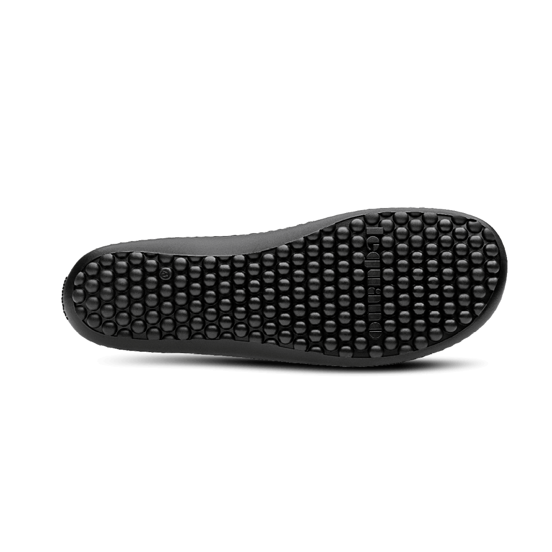 Leguano Nightstep Black - Zapatillas Barefoot Casual Everyday para Mujer Negras