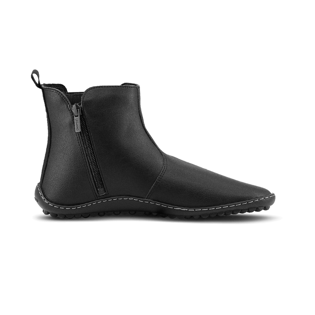 Leguano Bareboot - Botines Chelsea Barefoot Unisex Negros